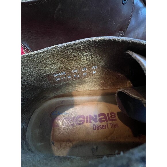 CLARKS ORIGINALS DESERT TREK TAN LEATHER LIMITED EDITION \